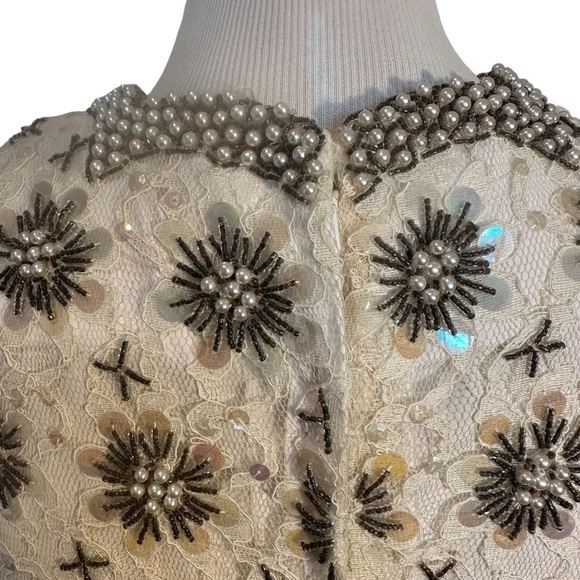 Vintage Robinsons beaded sequin dress - Picture 8 of 16